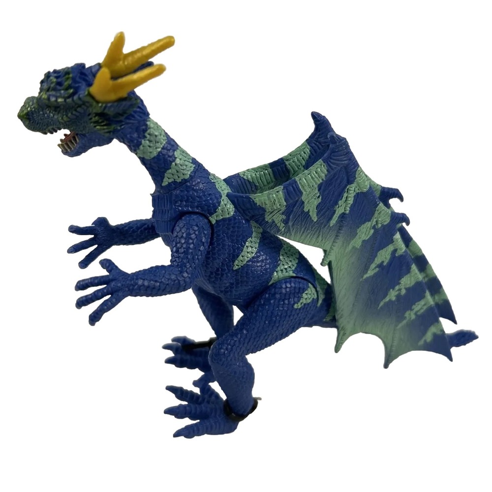 Kid Galaxy Dragon Action Figure Lot of 2 Poseable Toys Fantasy - Picture 4 of 11